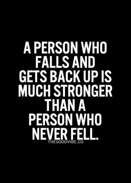 a person who falls